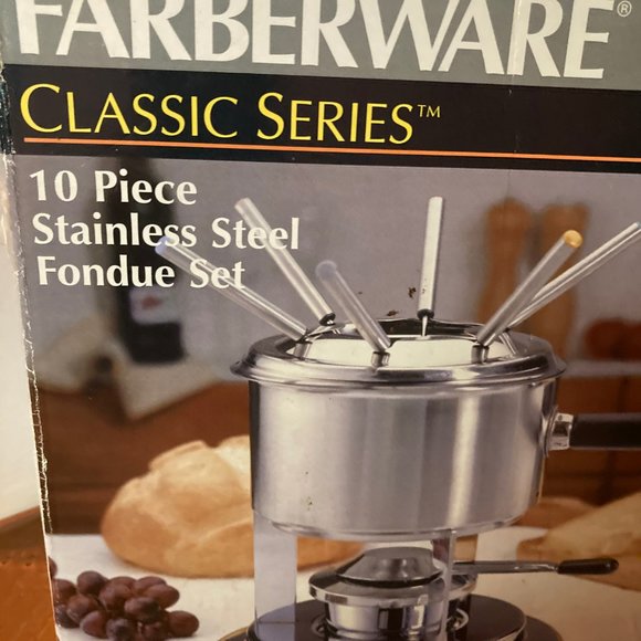 Farberware Classic NEW 10 Piece Stainless Steel